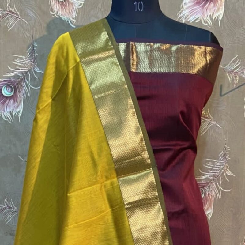 Handwoven Top Dupatta Set - Image 3