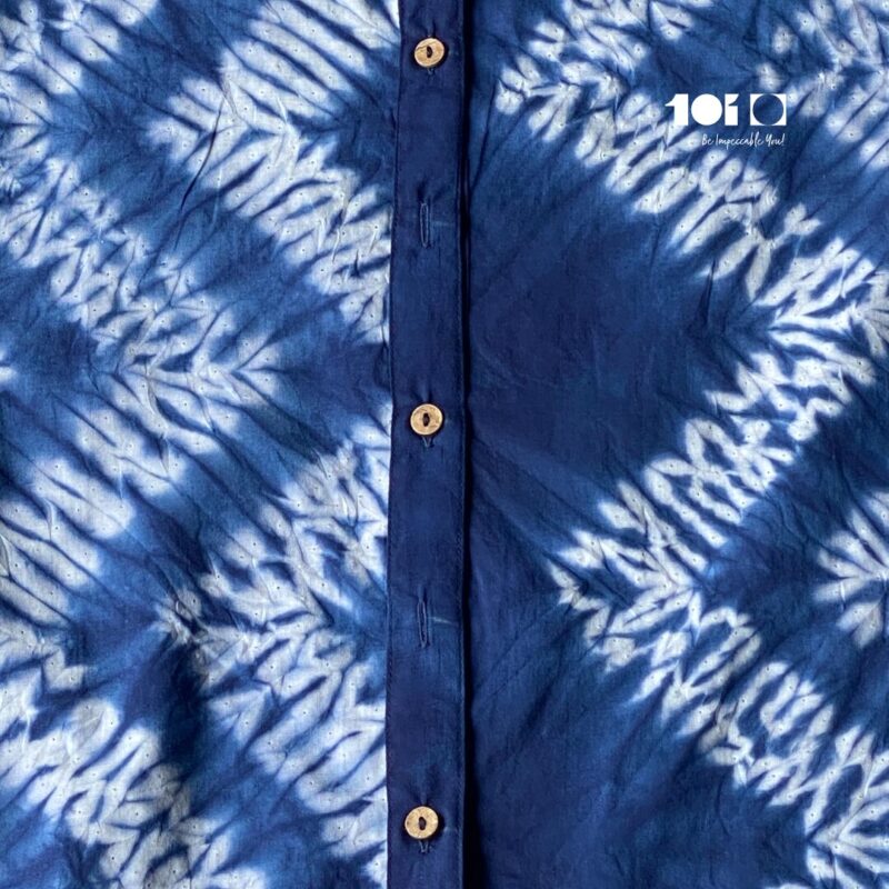 Shibori Shirt in Indigo - Image 2