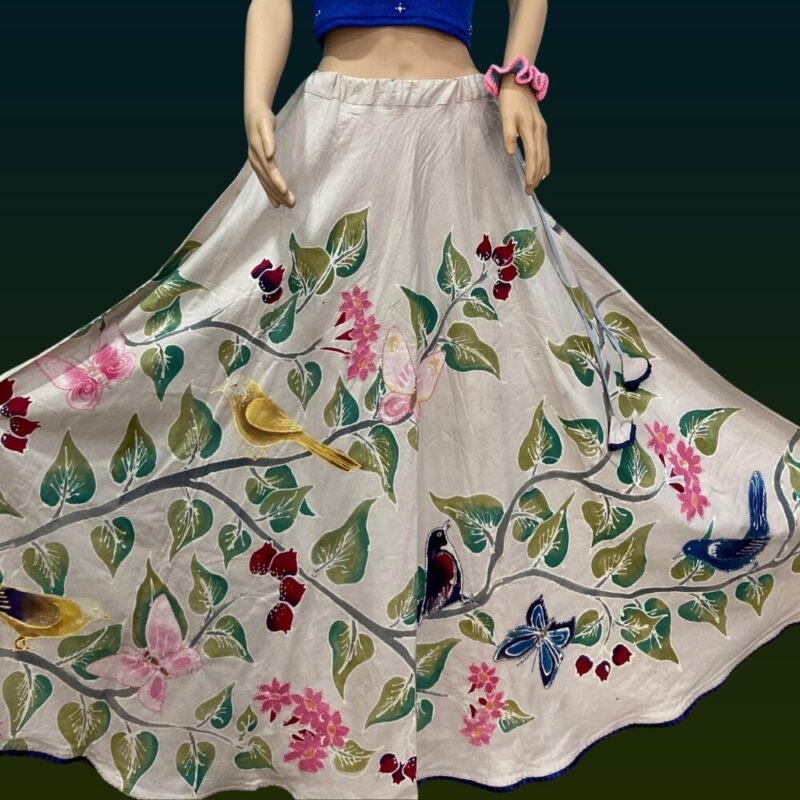 Handcrafted Indonesian Batik Skirt - LASK126 - Image 3