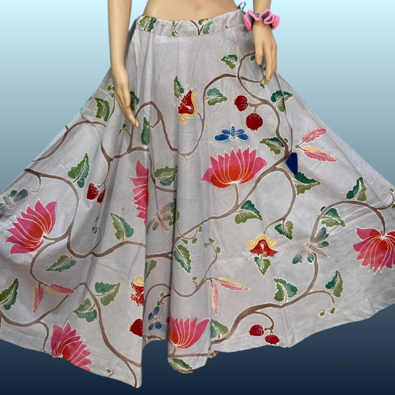 Handcrafted Indonesian Batik Skirt - LASK129 - Image 3