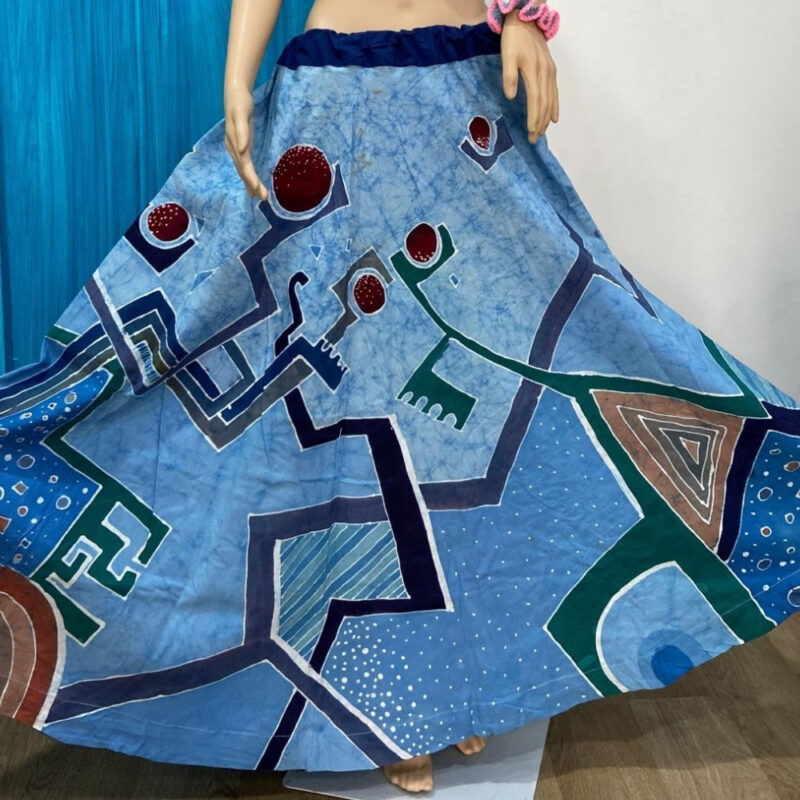 Handcrafted Indonesian Batik Skirt - LASK130 - Image 2