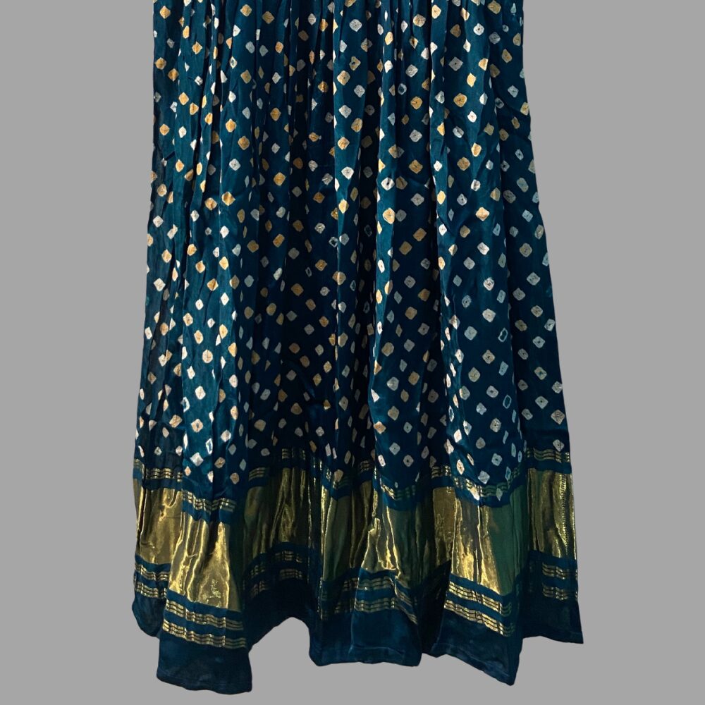 Handwork Bandhej Kurti - Image 3