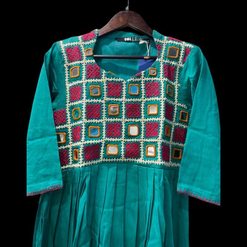 Bavaliya Hand Work Cotton Kurti
