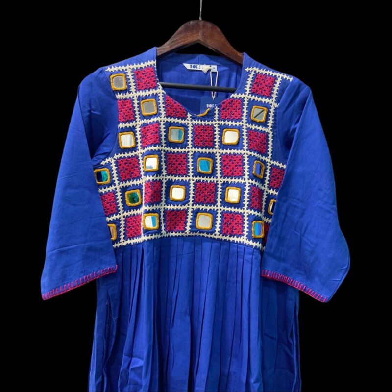 Bavaliya Hand Work Cotton Kurti