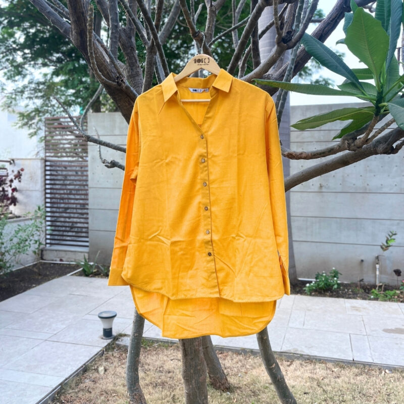Yellow Cotton Shirt