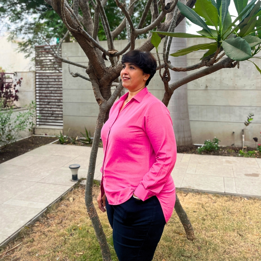 Light Pink Cotton Shirt - Image 3