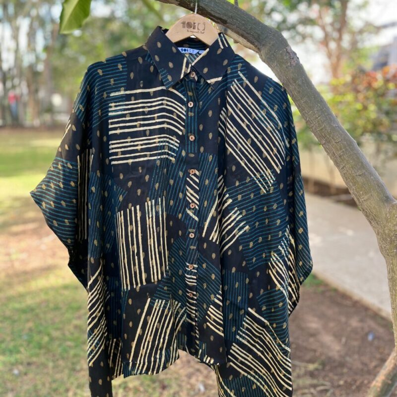 Ajrakh Shirt Kaftan