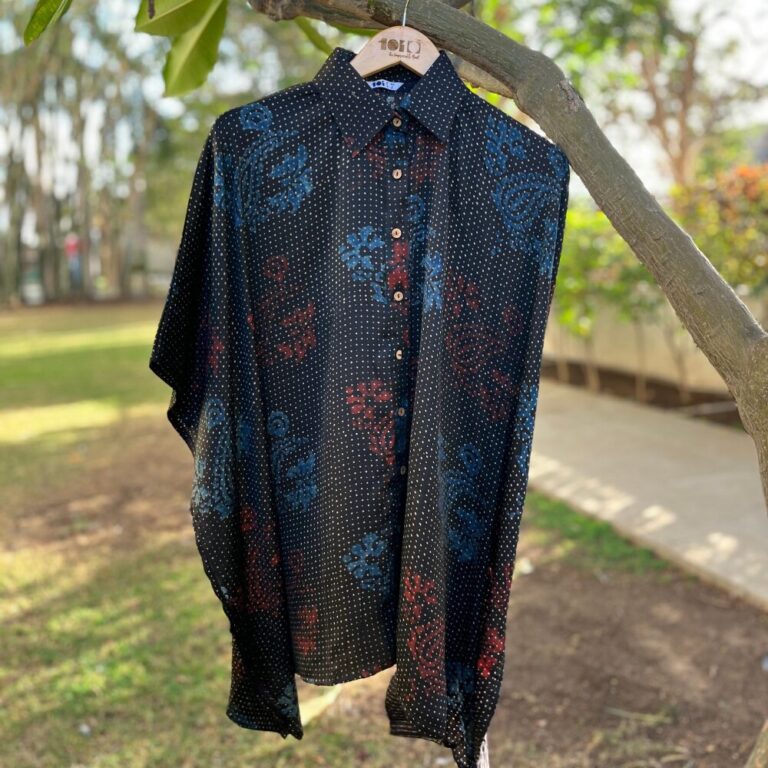 Ajrakh Shirt Kaftan