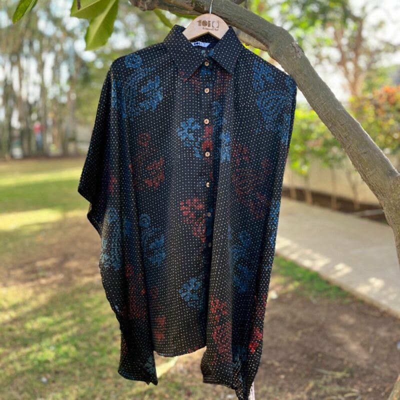 Ajrakh Shirt Kaftan