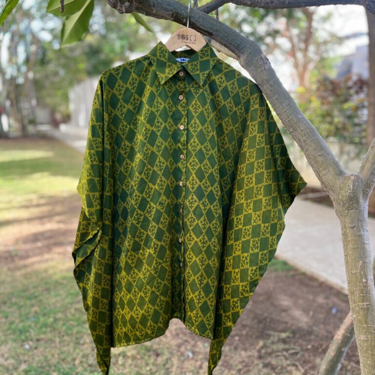 Green Shirt Kaftan