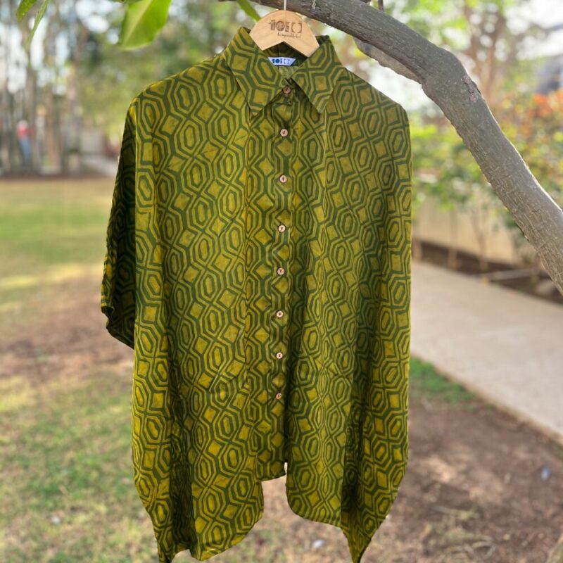 Shirt kaftan In Silk
