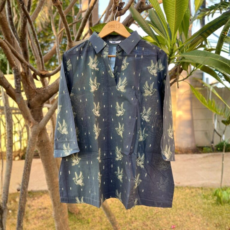 Shibori Short Kurta