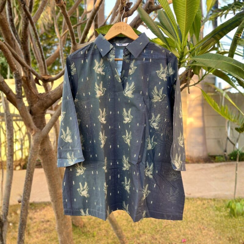 Shibori Short Kurta