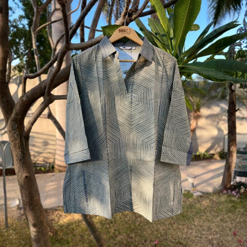 Shibori Short Kurta