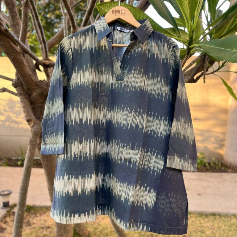 Shibori Short Kurta