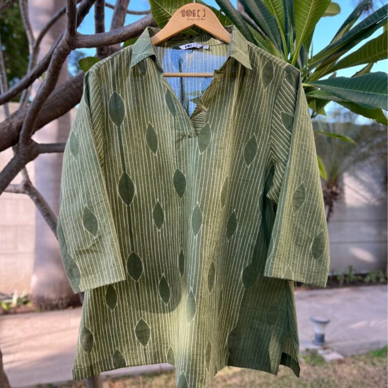 Shibori Short Kurta