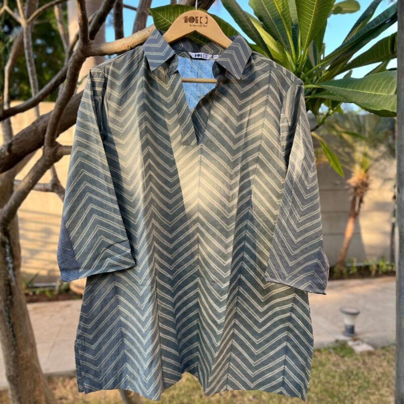 Shibori Short Kurta
