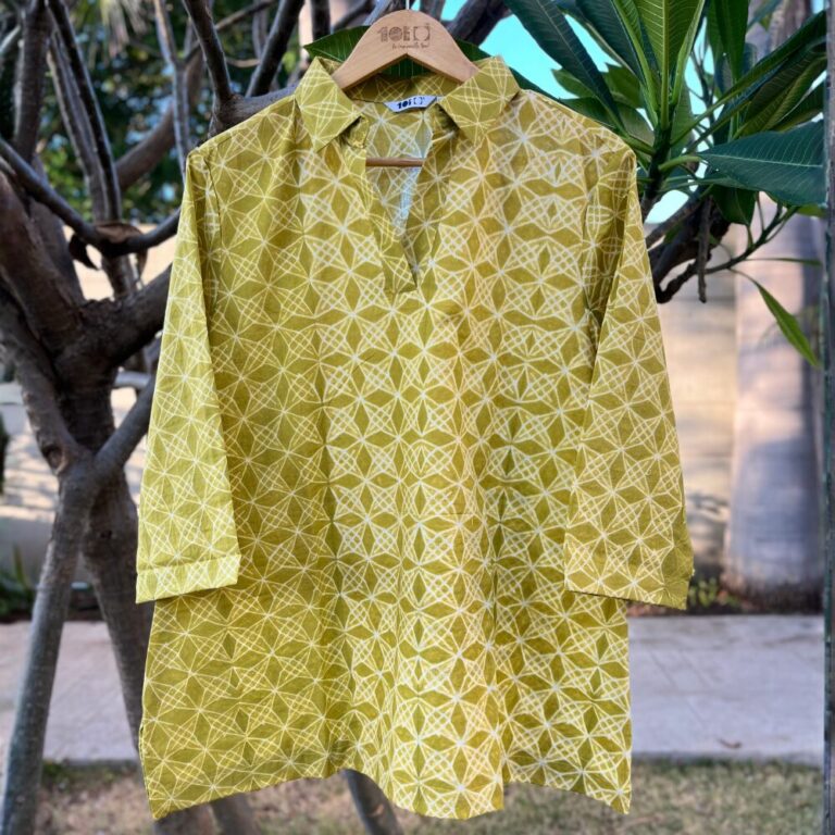 Shibori Short Kurta