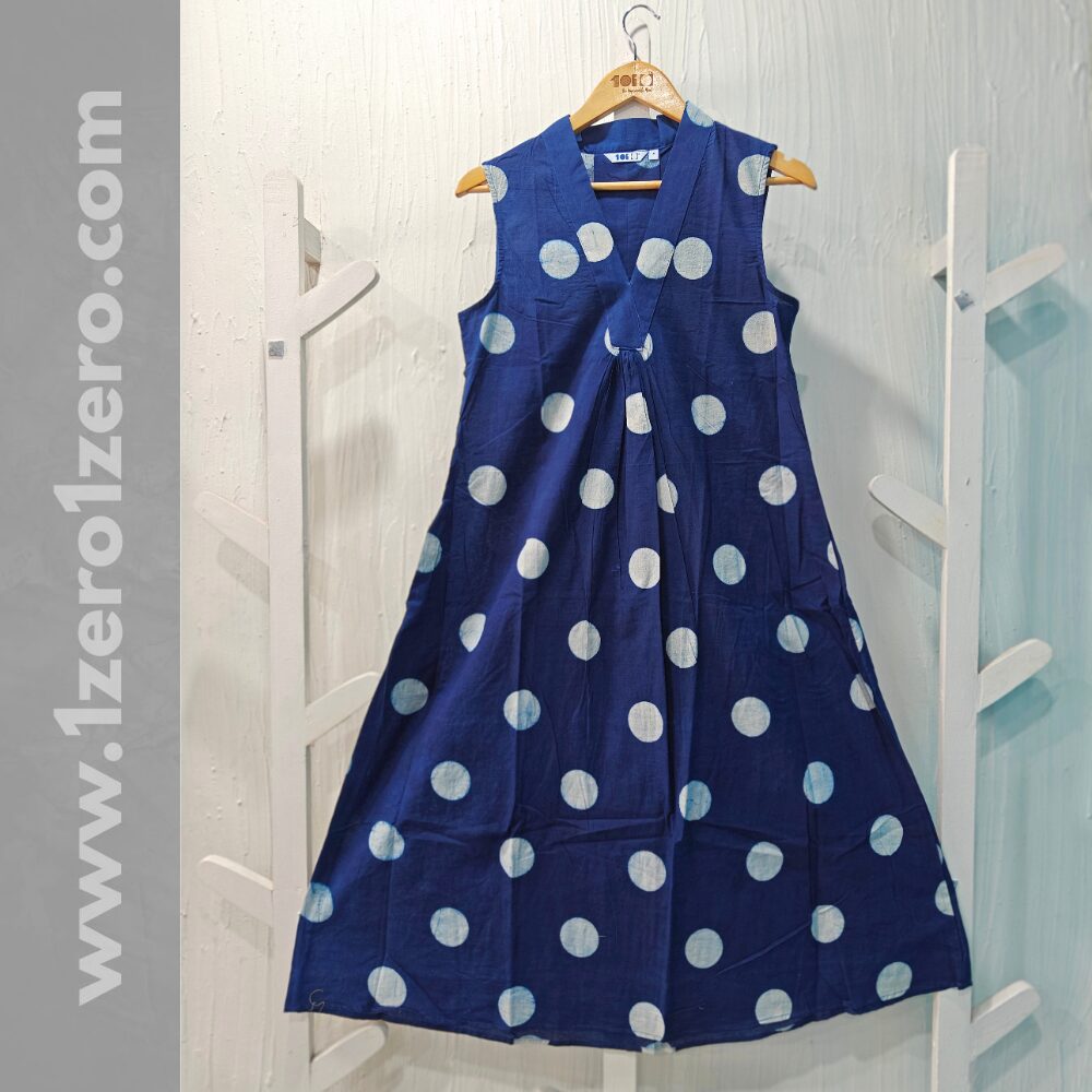 Polkadot Cotton Frock - Image 2