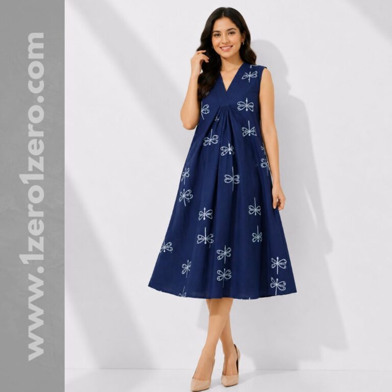 Butterfly Print Frock