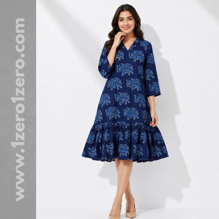 Elephant Print Frock